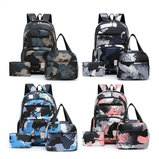 Mochila Juvenil Unisex Set 3 Piezas🎒