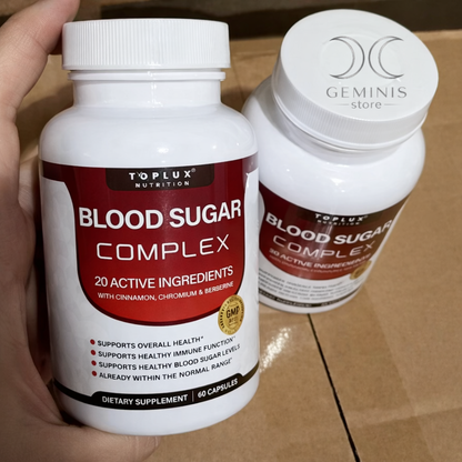 BLOOD SUGAR COMPLEX – APOYO NATURAL PARA EL AZÚCAR EN LA SANGRE