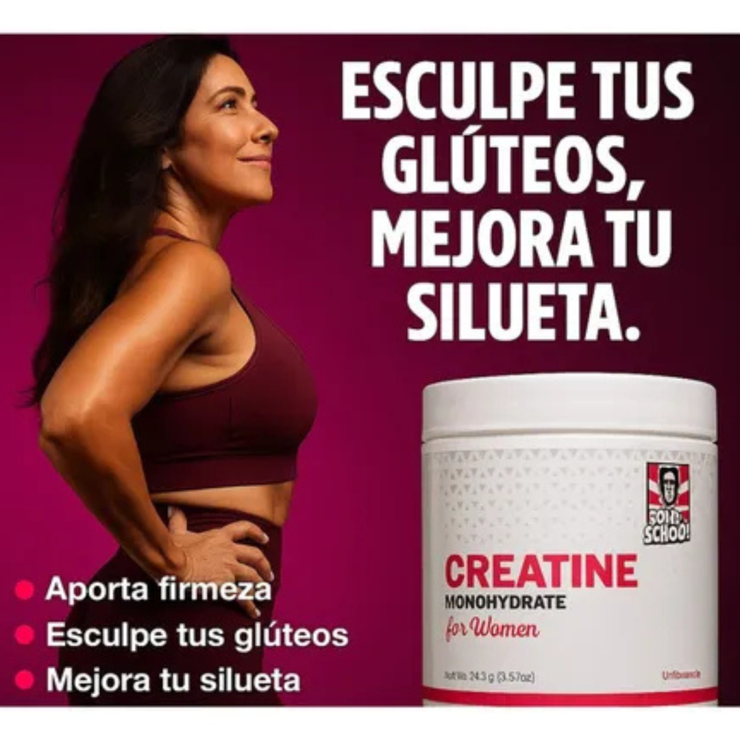Creatina Para Mujeres Con Colágeno Y Bcaa