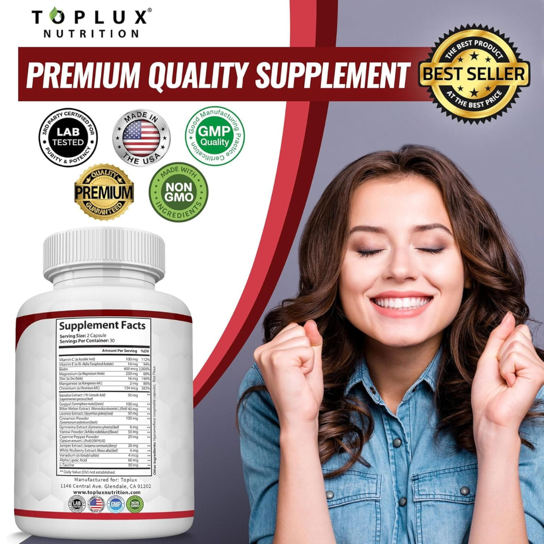 BLOOD SUGAR COMPLEX – APOYO NATURAL PARA EL AZÚCAR EN LA SANGRE